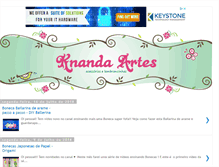 Tablet Screenshot of knanda-artes.com